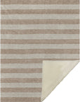 Fluid Mirage Brown Washable Indoor-Outdoor Rug