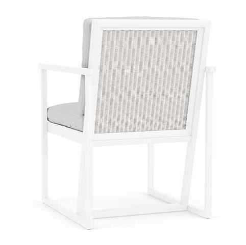 Lloyd Flanders Summit Aluminum Frame Outdoor Dining Armchair