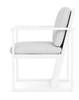 Lloyd Flanders Summit Aluminum Frame Outdoor Dining Armchair
