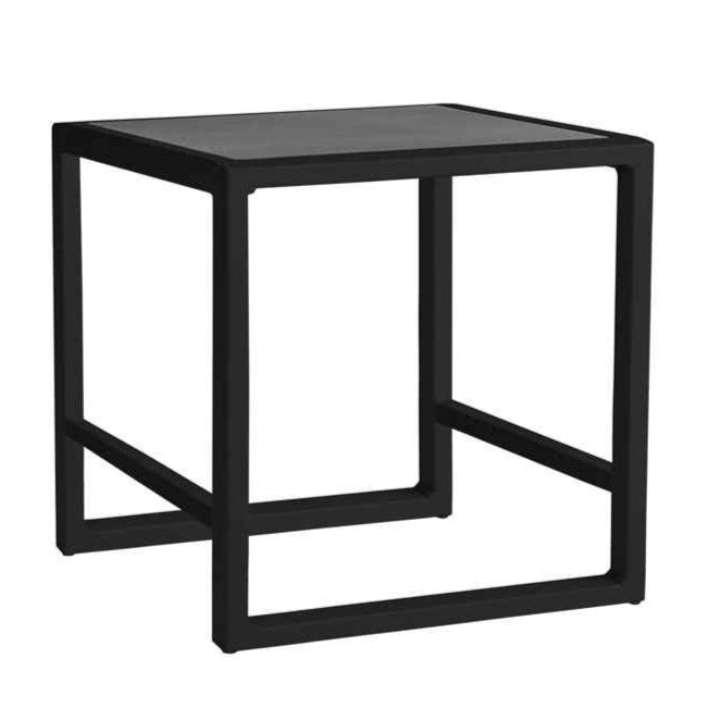 Lloyd Flanders Summit Aluminum Frame Outdoor End Table