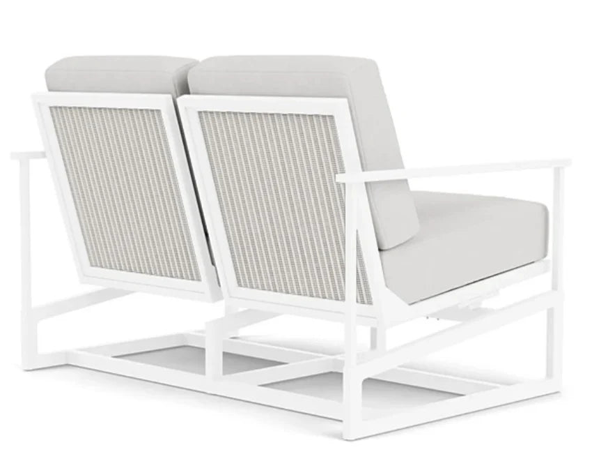 Lloyd Flanders Summit Spring Rocker Outdoor Loveseat