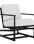 Summit Spring Aluminum Frame Outdoor Rocker-Outdoor Accent Chairs-Lloyd Flanders-LOOMLAN