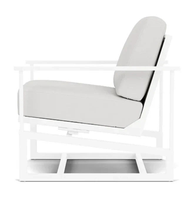 Lloyd Flanders Summit Spring Aluminum Frame Outdoor Rocker