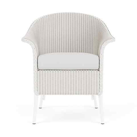 Lloyd Flanders Loom Handcrafted Outdoor Dining Armchair