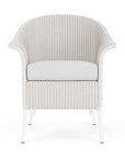 Lloyd Flanders Loom Handcrafted Outdoor Dining Armchair