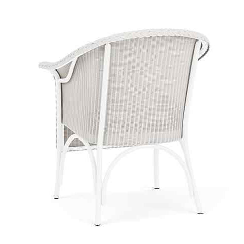 Lloyd Flanders Loom Handcrafted Outdoor Dining Armchair