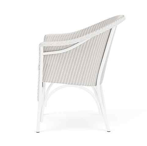 Lloyd Flanders Loom Handcrafted Outdoor Dining Armchair