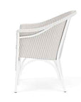 Lloyd Flanders Loom Handcrafted Outdoor Dining Armchair