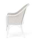 Lloyd Flanders Loom Wicker Handmade Outdoor Dining Armchair