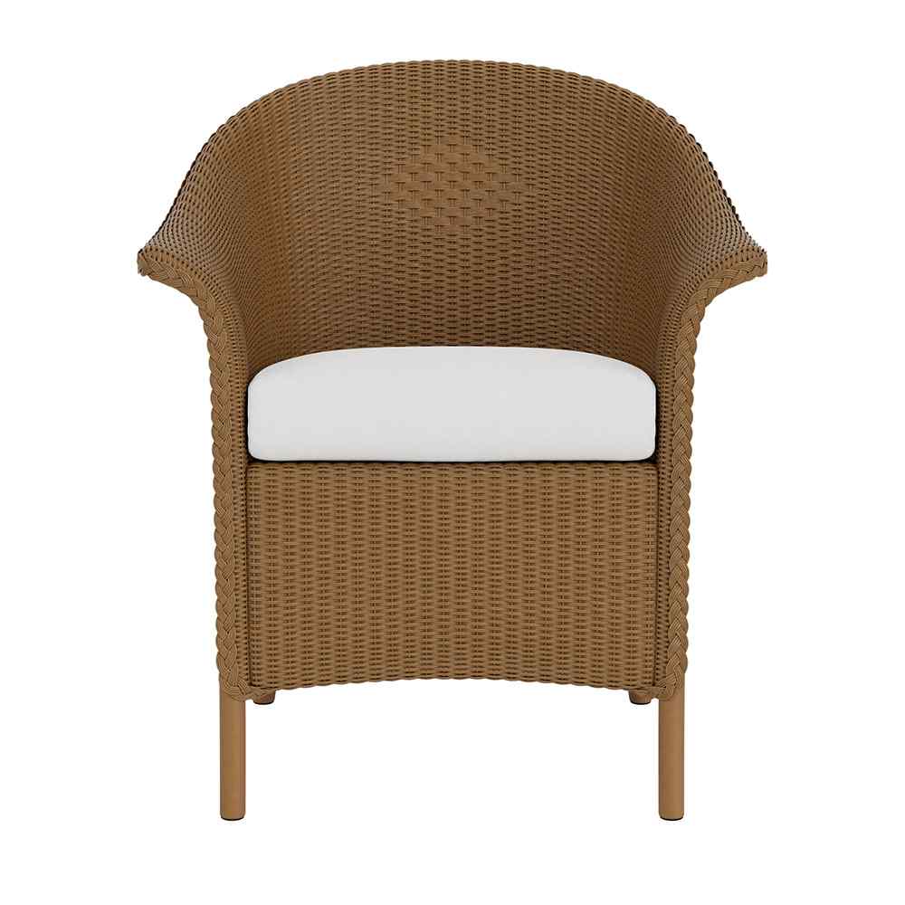 Lloyd Flanders Loom Handmade Outdoor Dining Armchair
