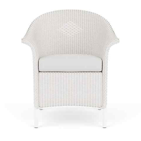 Lloyd Flanders Loom Handmade Outdoor Dining Armchair