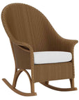 Loom High Back Porch Outdoor Rocker-Outdoor Accent Chairs-Lloyd Flanders-LOOMLAN