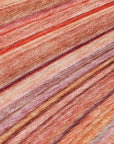 Waves Terracotta Washable Indoor-Outdoor Rug -- view 7