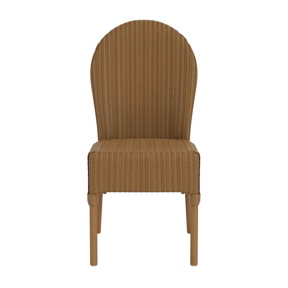 Lloyd Flanders Loom Wicker Outdoor Bistro Chair