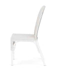 Lloyd Flanders Loom Wicker Outdoor Bistro Chair