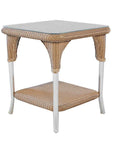 Lloyd Flanders Loom Square Outdoor End Table
