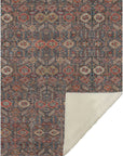 Bohemian Red Washable Indoor-Outdoor Rug