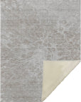 Fluid Drift Taupe Washable Indoor-Outdoor Rug