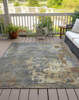 Addison Rugs Eloril Brown Washable Indoor-Outdoor Rug