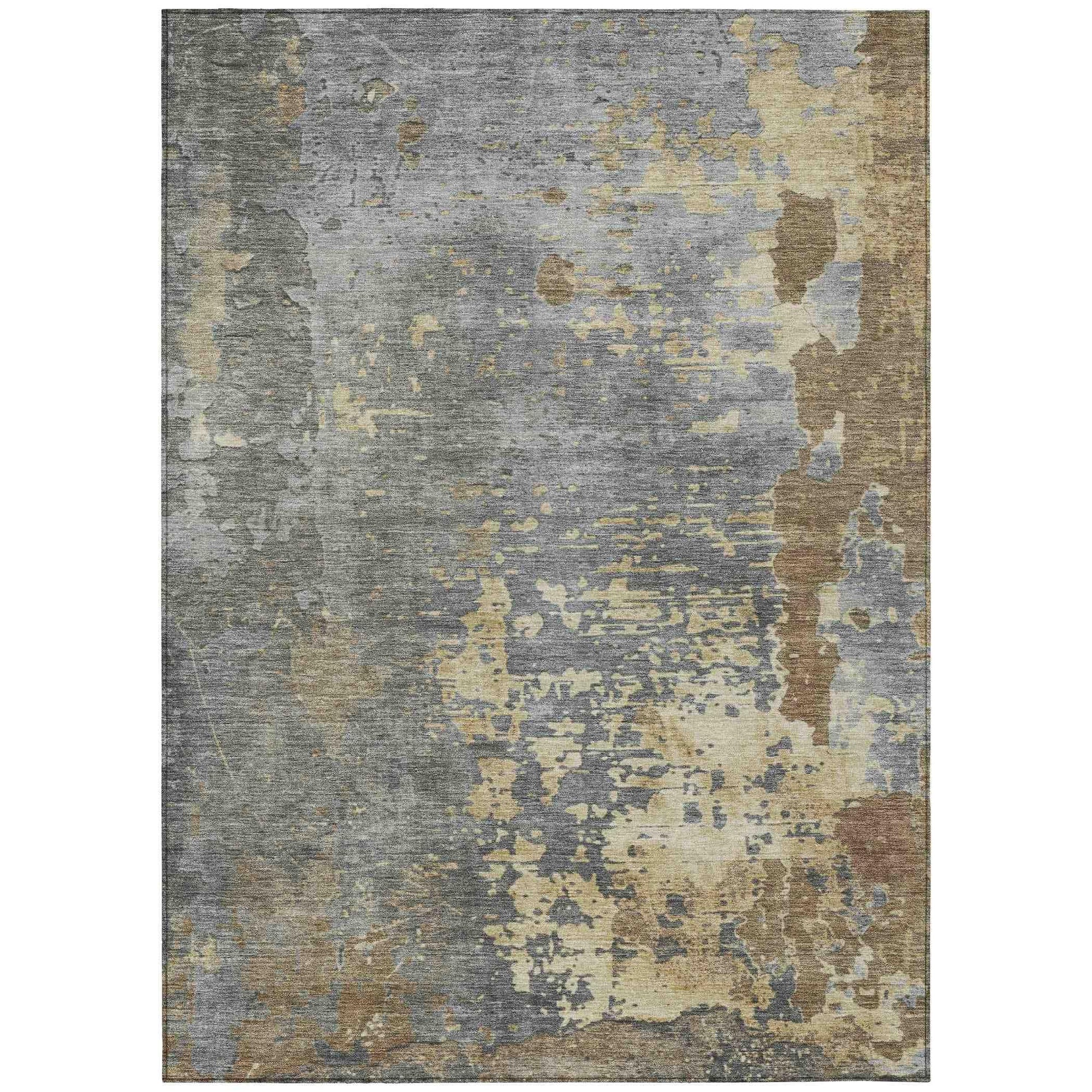 Addison Rugs Eloril Brown Washable Indoor-Outdoor Rug
