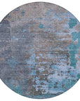 Addison Rugs Eloril Teal Washable Indoor-Outdoor Rug