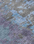 Addison Rugs Eloril Teal Washable Indoor-Outdoor Rug