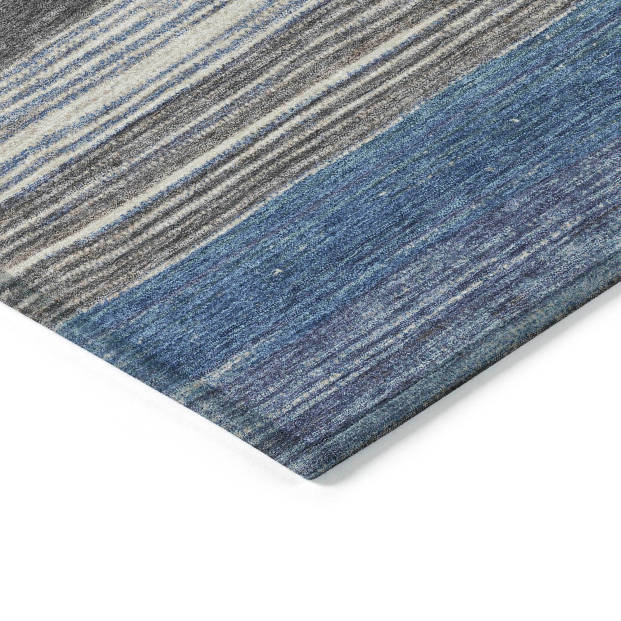 Addison Rugs Elyn Denim Washable Indoor-Outdoor Rug