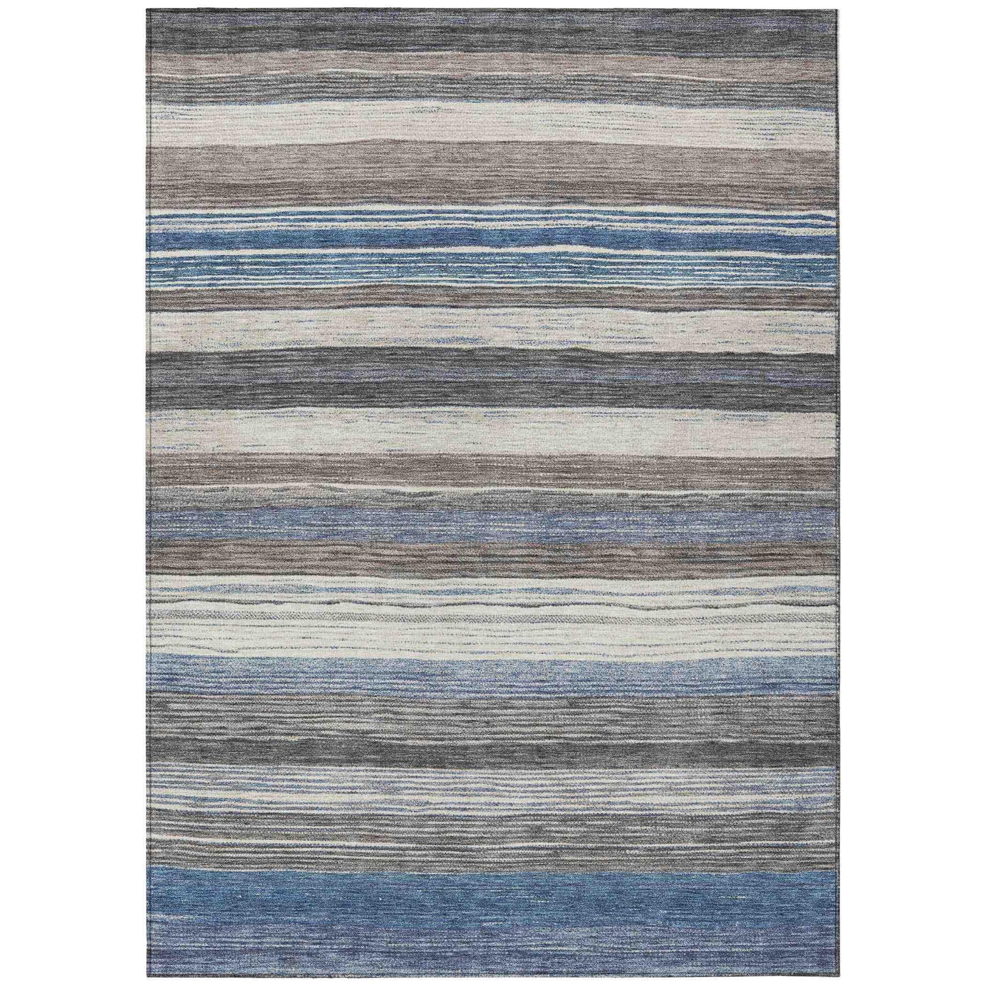 Addison Rugs Elyn Denim Washable Indoor-Outdoor Rug