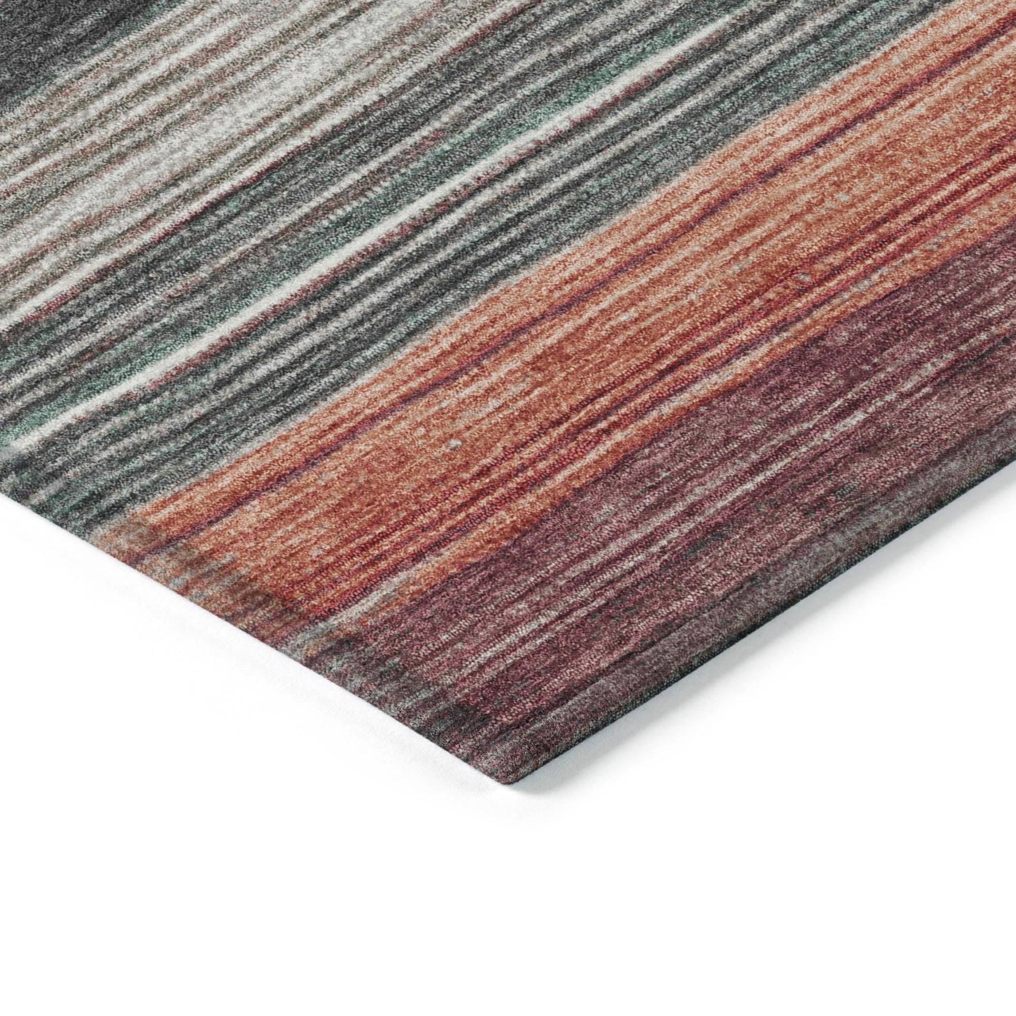 Addison Rugs Elyn Blue Washable Indoor-Outdoor Rug