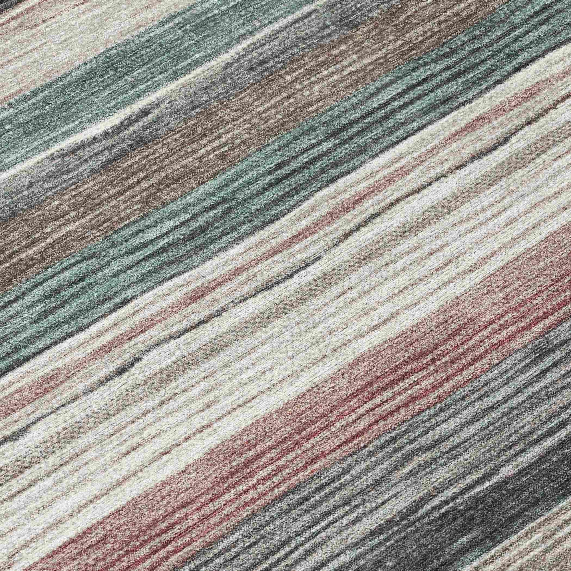 Addison Rugs Elyn Blue Washable Indoor-Outdoor Rug
