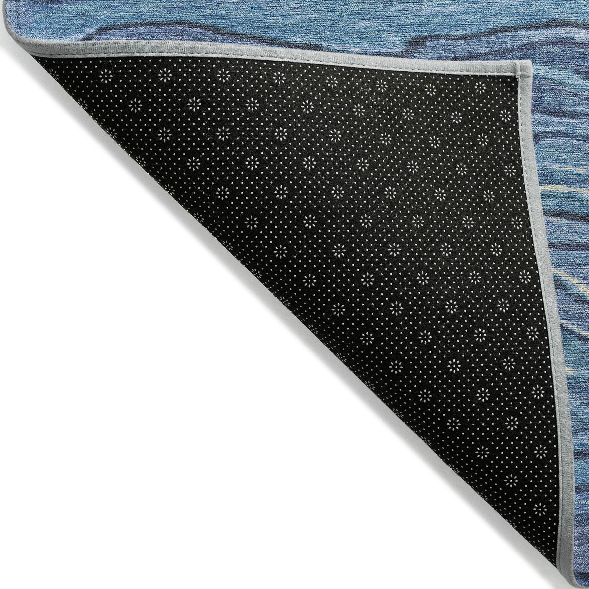 Addison Rugs Faerain Blue Washable Indoor-Outdoor Rug