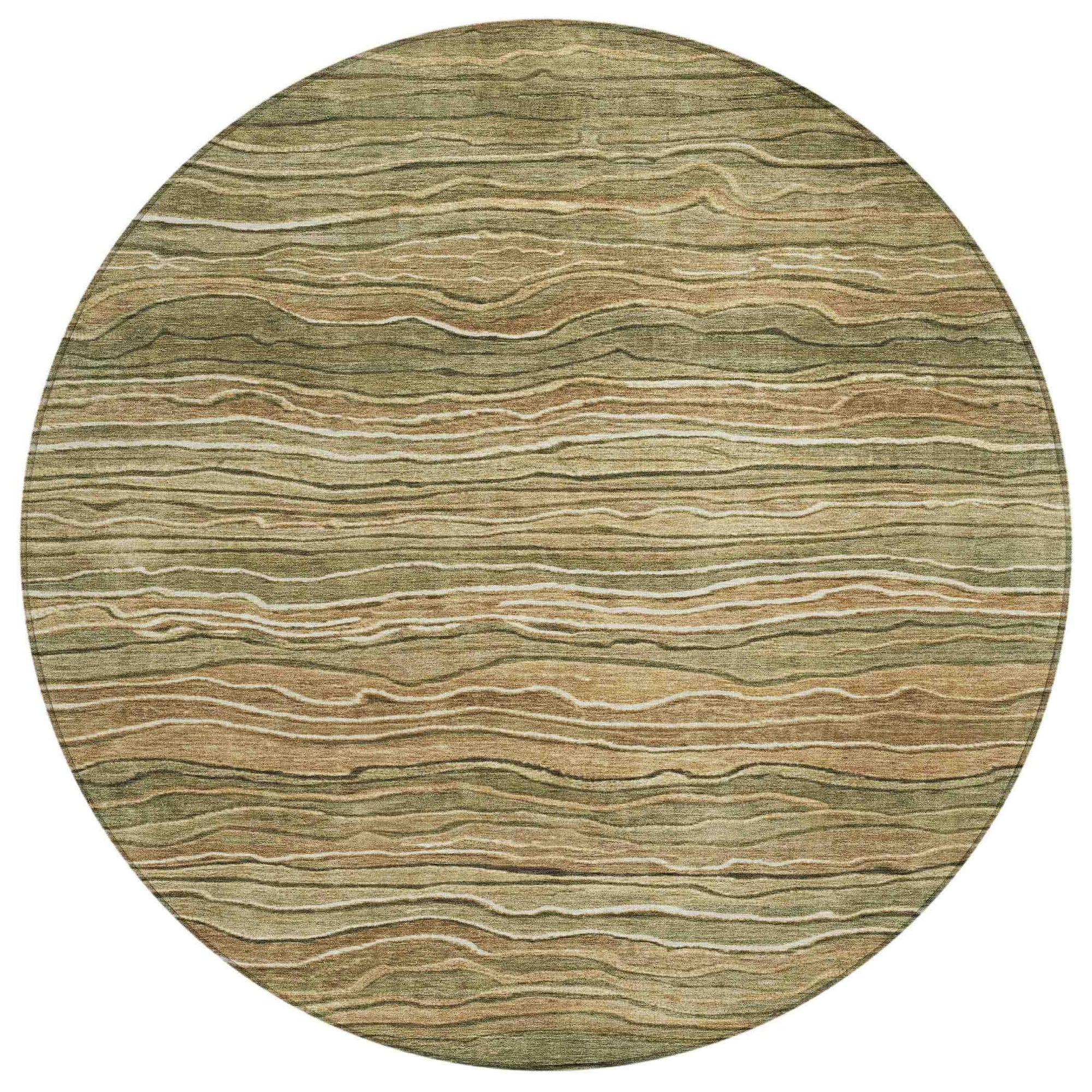 Addison Rugs Faerain Green Washable Indoor-Outdoor Rug