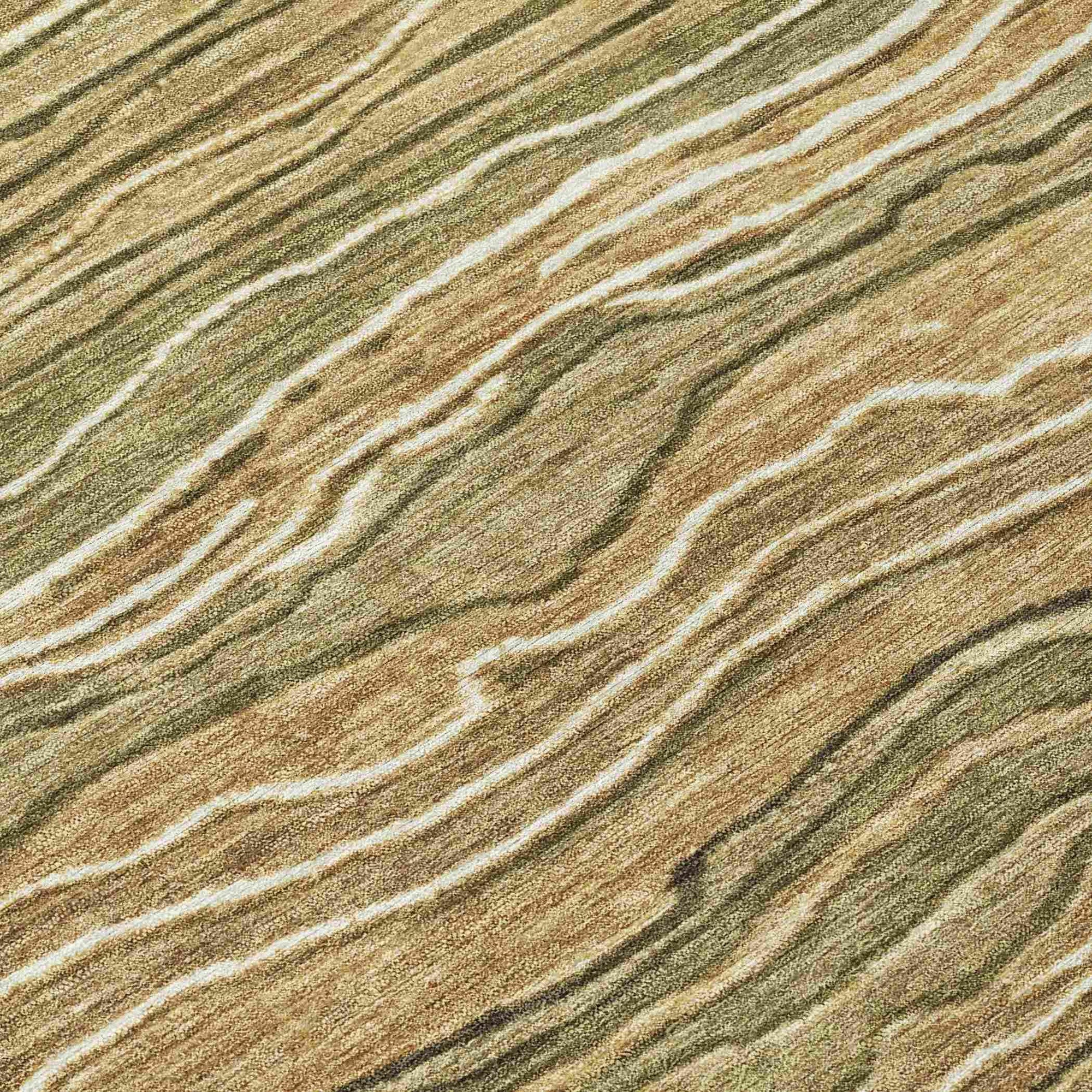Addison Rugs Faerain Green Washable Indoor-Outdoor Rug