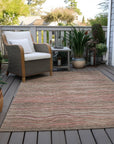 Addison Rugs Faerain Brown Washable Indoor-Outdoor Rug