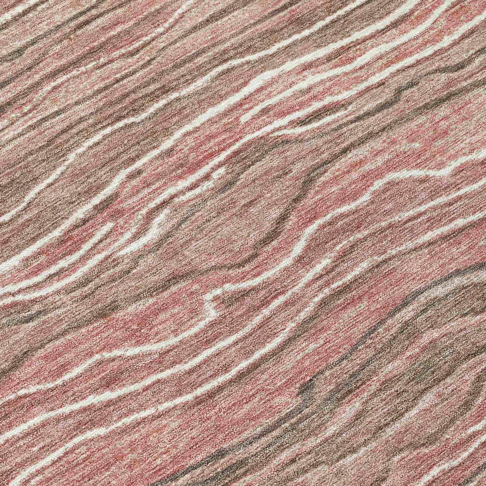 Addison Rugs Faerain Brown Washable Indoor-Outdoor Rug