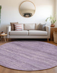 Addison Rugs Faerain Purple Washable Indoor-Outdoor Rug