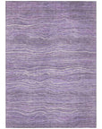 Addison Rugs Faerain Purple Washable Indoor-Outdoor Rug
