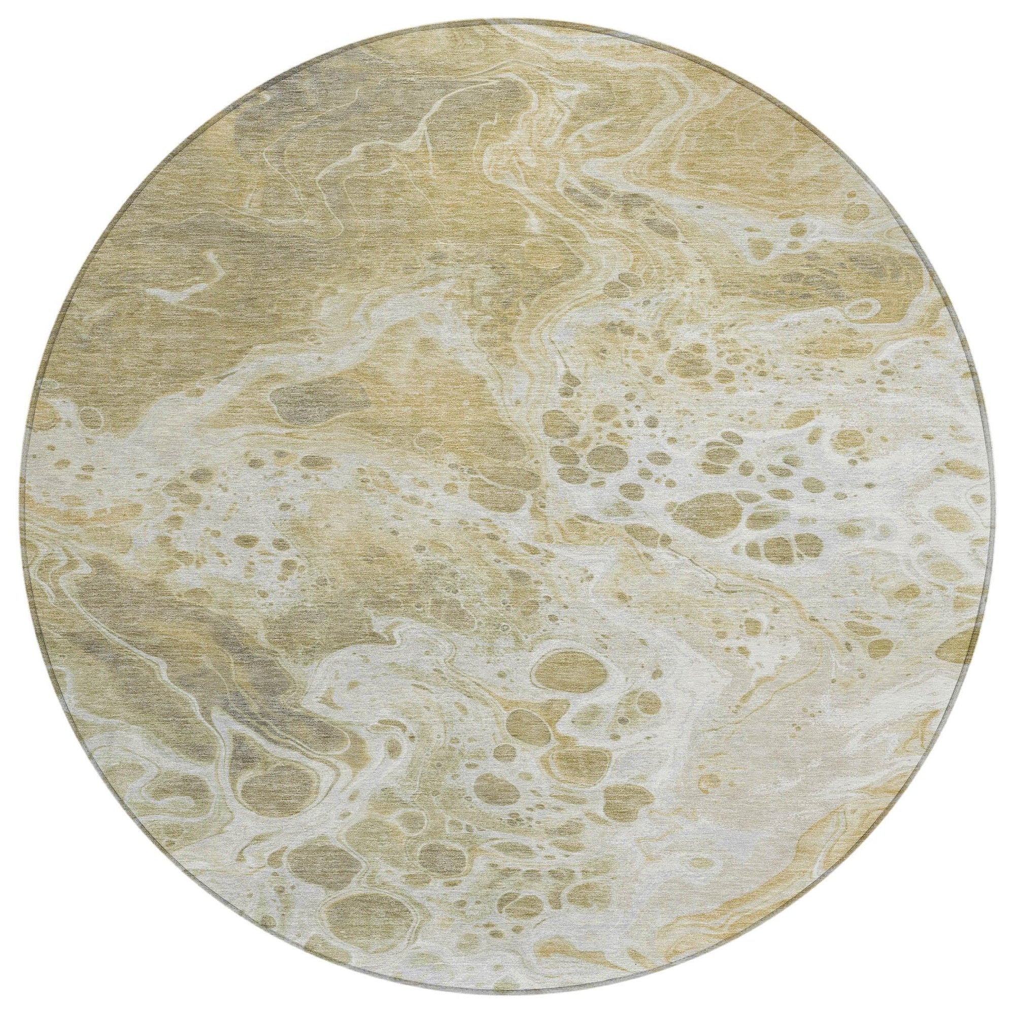 Addison Rugs Faerara Gold Washable Indoor-Outdoor Rug