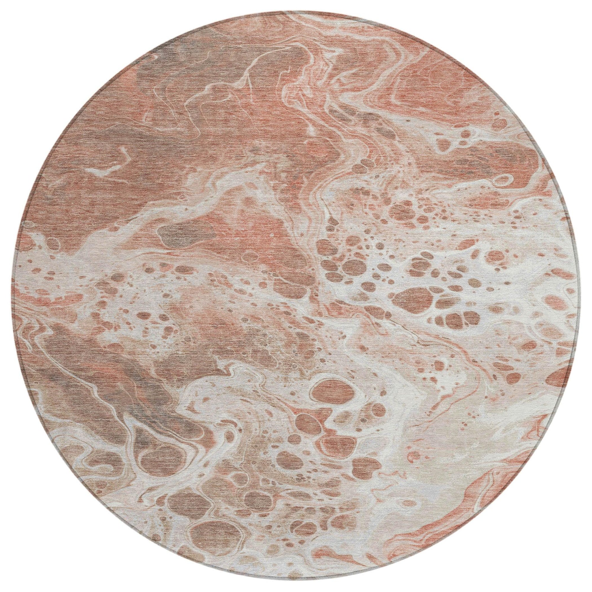 Addison Rugs Faerara Orange Washable Indoor-Outdoor Rug