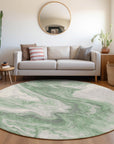 Addison Rugs Faeras Green Washable Indoor-Outdoor Rug