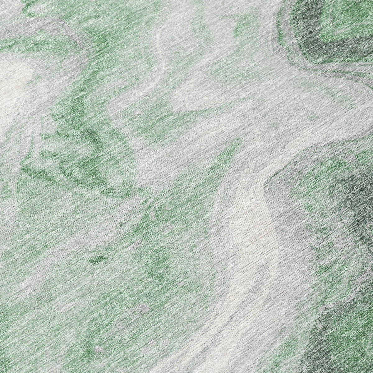 Addison Rugs Faeras Green Washable Indoor-Outdoor Rug