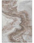 Addison Rugs Faeras Brown Washable Indoor-Outdoor Rug