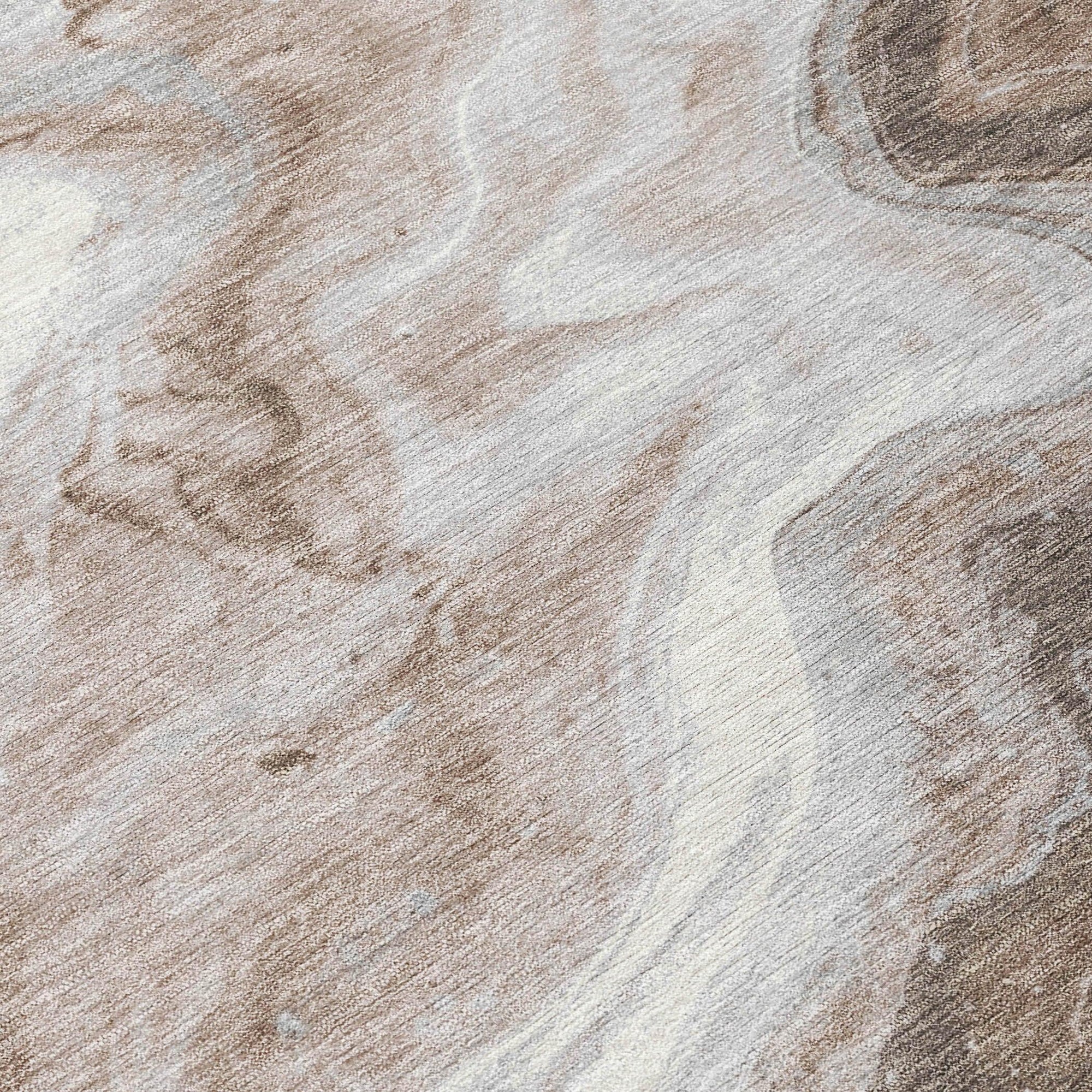 Addison Rugs Faeras Brown Washable Indoor-Outdoor Rug