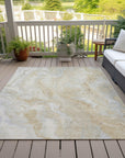Addison Rugs Faerel Brown Washable Indoor-Outdoor Rug