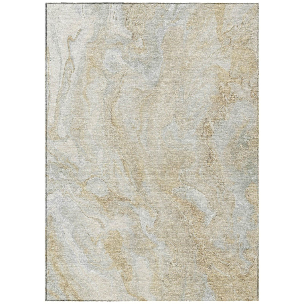 Addison Rugs Faerel Brown Washable Indoor-Outdoor Rug