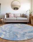 Addison Rugs Faerel Blue Washable Indoor-Outdoor Rug