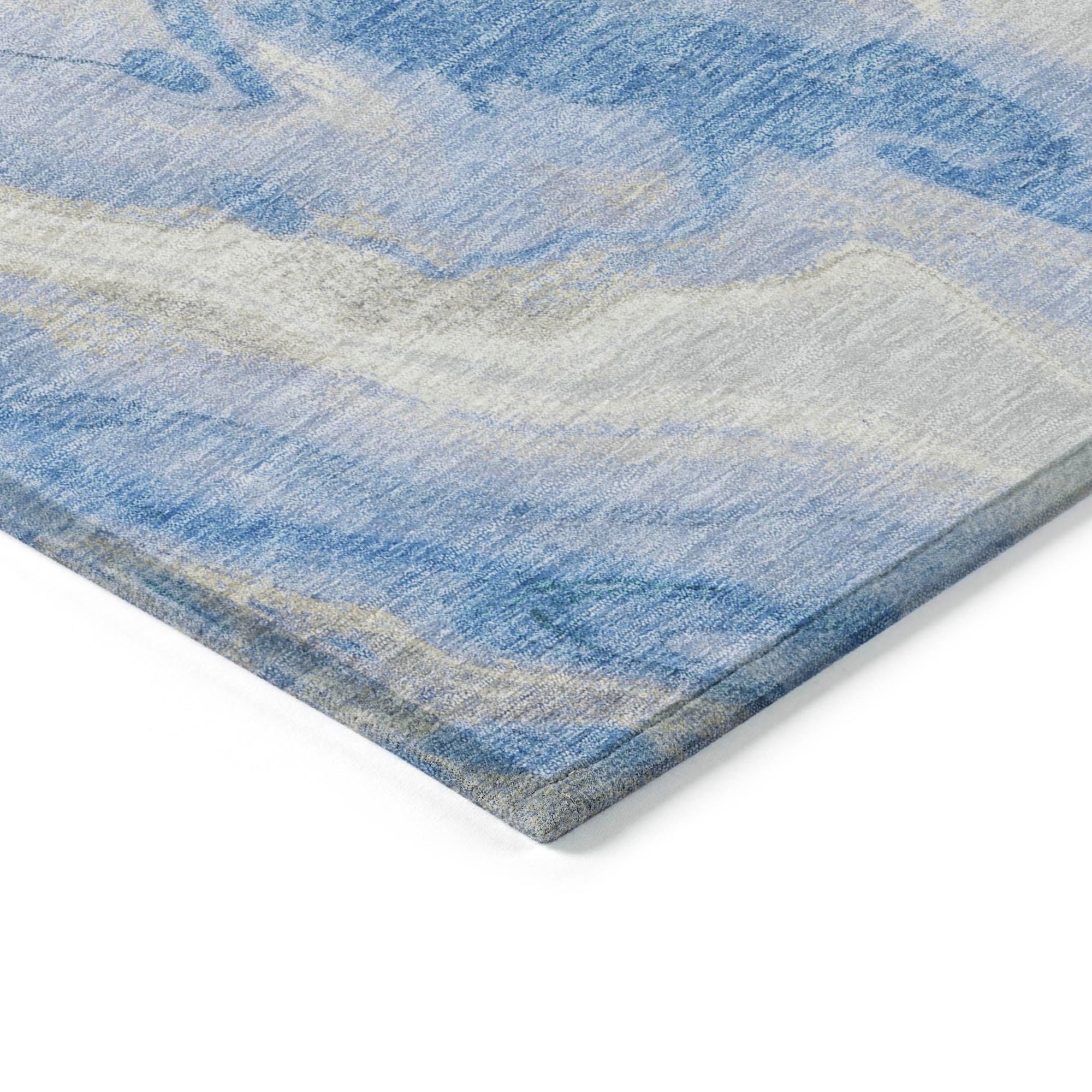 Addison Rugs Faerel Blue Washable Indoor-Outdoor Rug