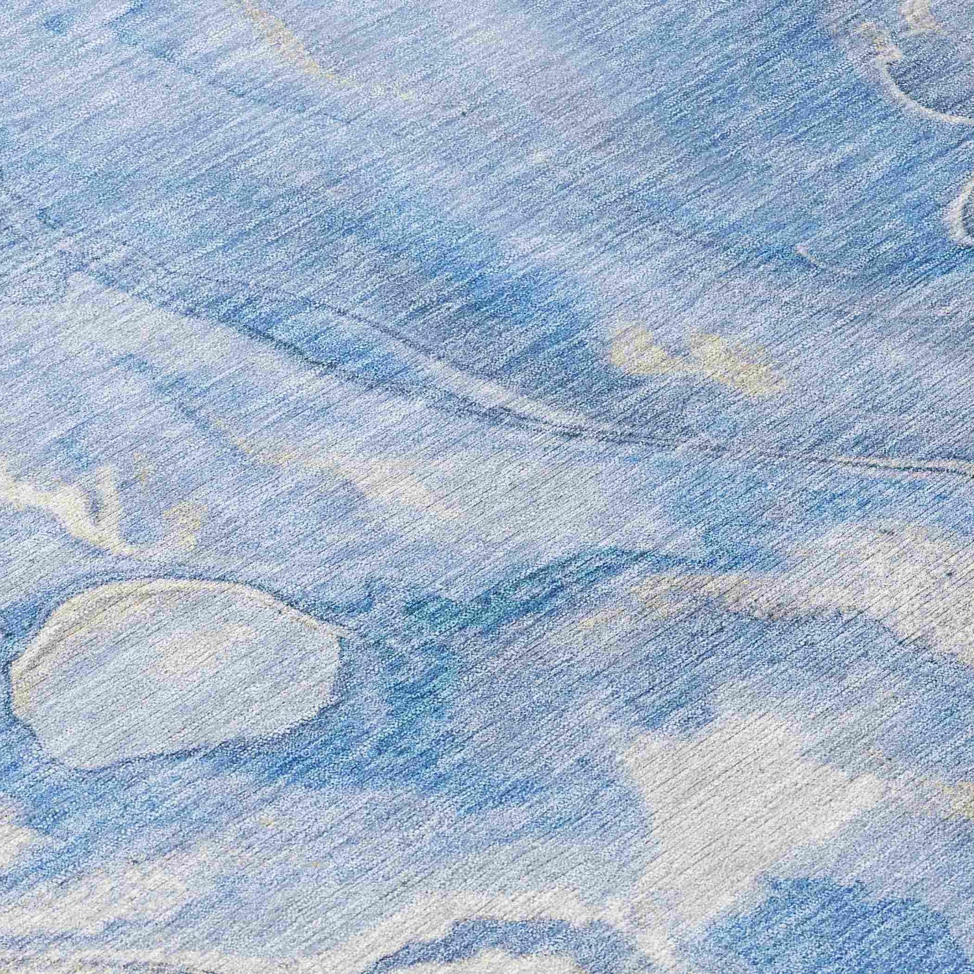 Addison Rugs Faerel Blue Washable Indoor-Outdoor Rug