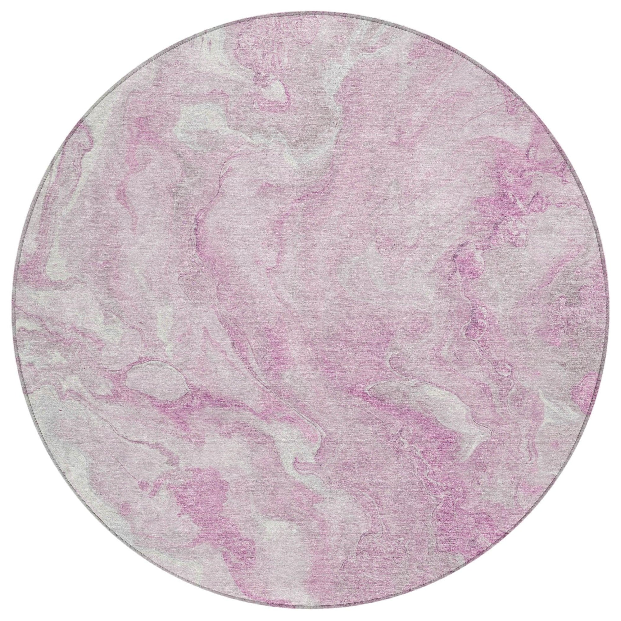 Addison Rugs Faerel Pink Washable Indoor-Outdoor Rug