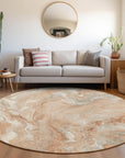 Addison Rugs Faerel Orange Washable Indoor-Outdoor Rug